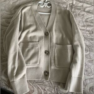 Beige Cardigan